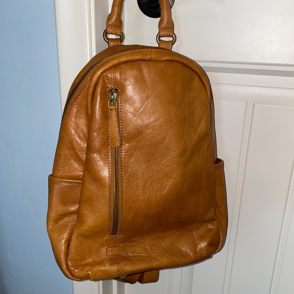 C&C leather backpack purse